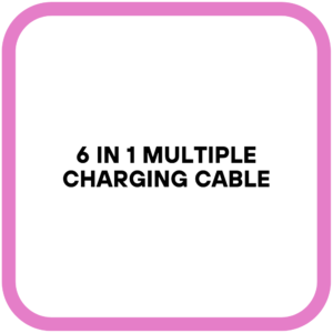 6 in 1 Multiple Charging Cable