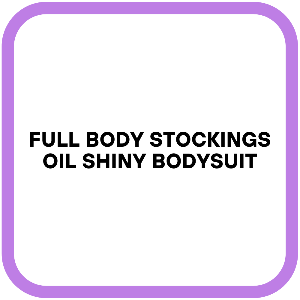 Full Body Stockings Oil Shiny Bodysuit