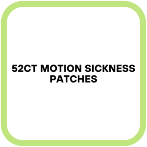 52ct Motion Sickness Patches