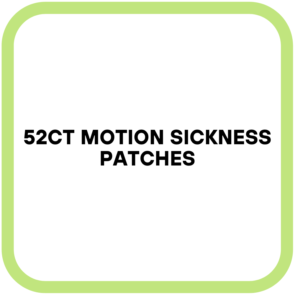 52ct Motion Sickness Patches