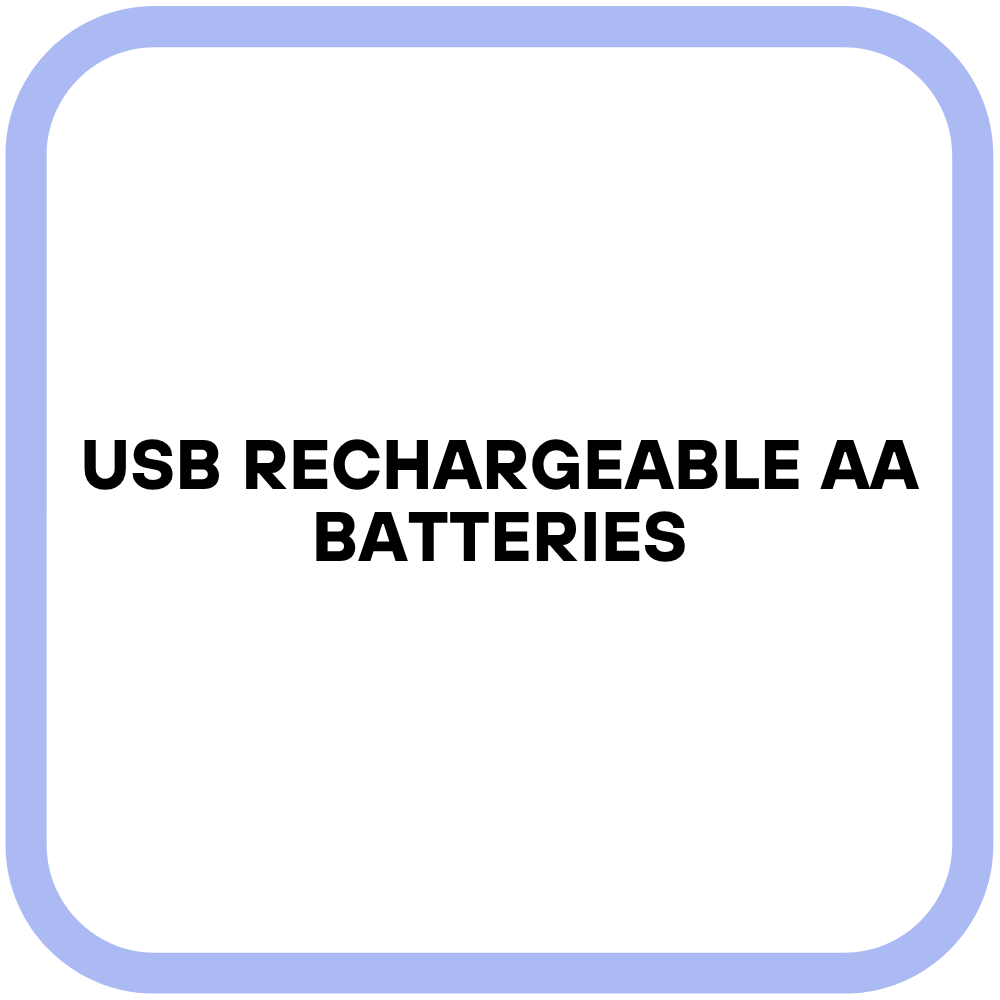 USB Rechargeable AA Batteries