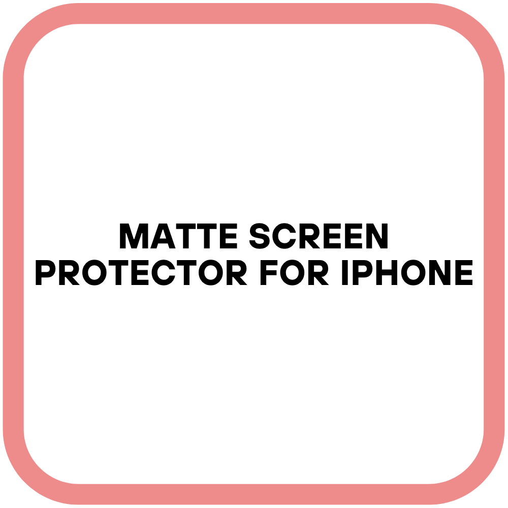 Matte Screen Protector for iPhone