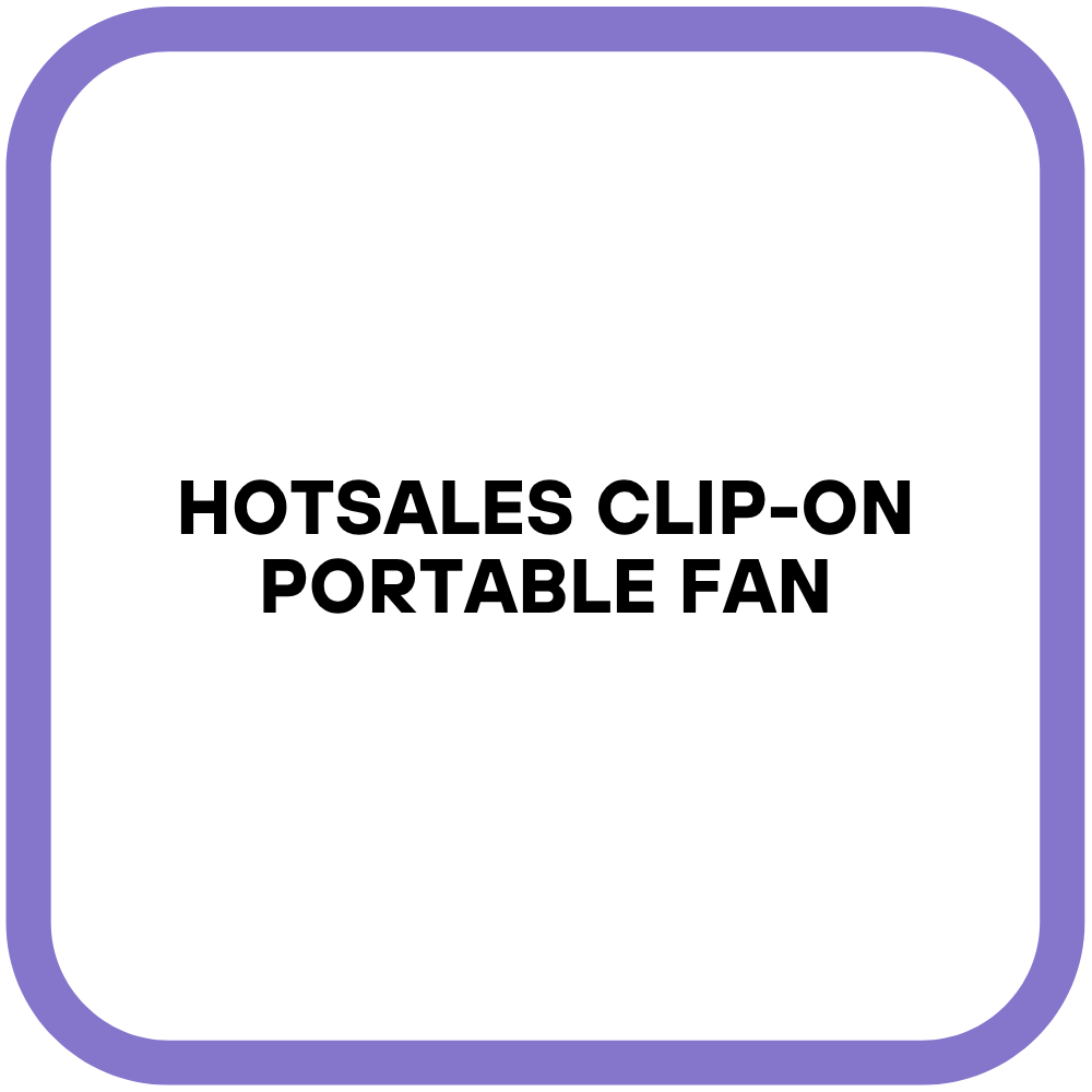 Hotsales Clip-On Portable Fan