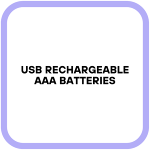 USB Rechargeable AAA Batteries