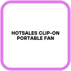 Hotsales Clip-On Portable Fan