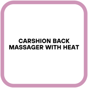 CARSHION Back Massager with Heat
