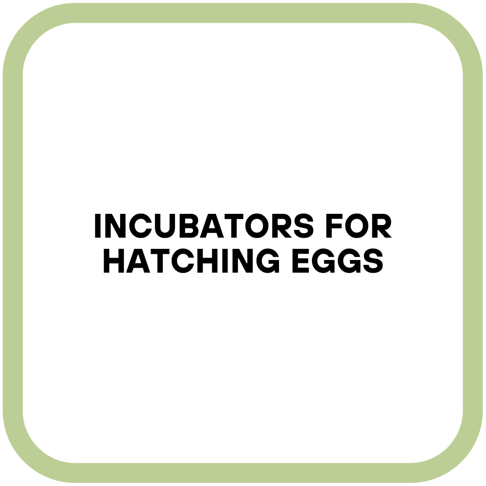 Incubators for Hatching Eggs