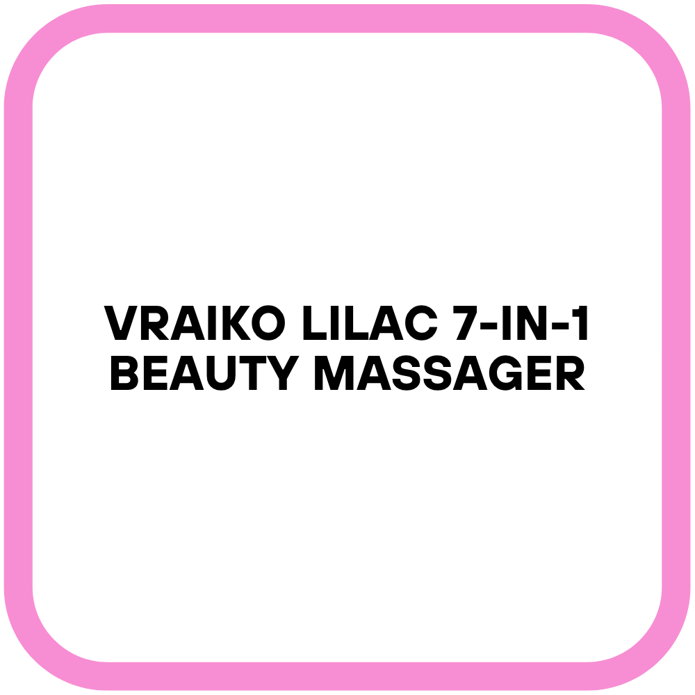 VRAIKO Lilac 7-in-1 Beauty Massager