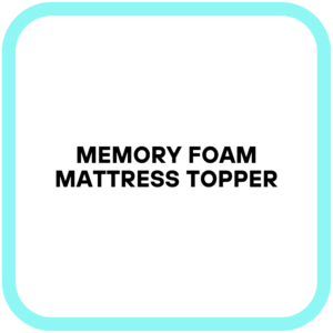 Memory Foam Mattress Topper