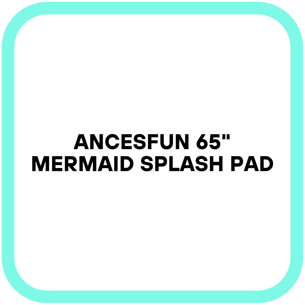 Ancesfun 65" Mermaid Splash Pad