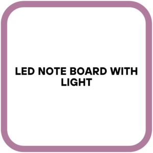 Led Note Board with Light