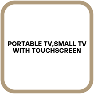 Portable TV,Small TV with Touchscreen