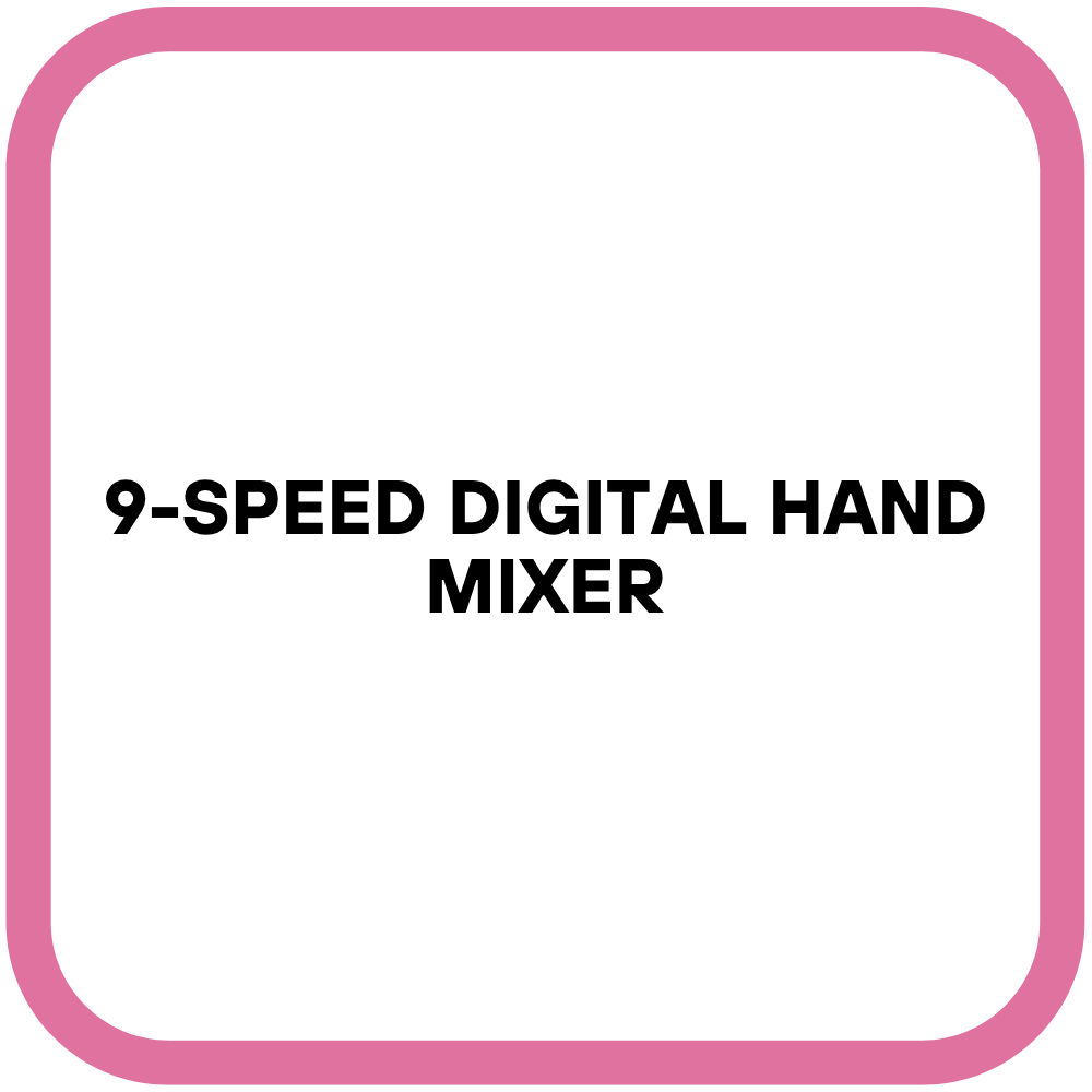 9-Speed Digital Hand Mixer