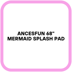 Ancesfun 68" Mermaid Splash Pad