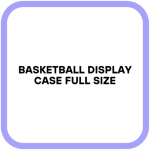 Basketball Display Case Full Size