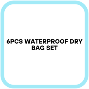 6PCS Waterproof Dry Bag Set