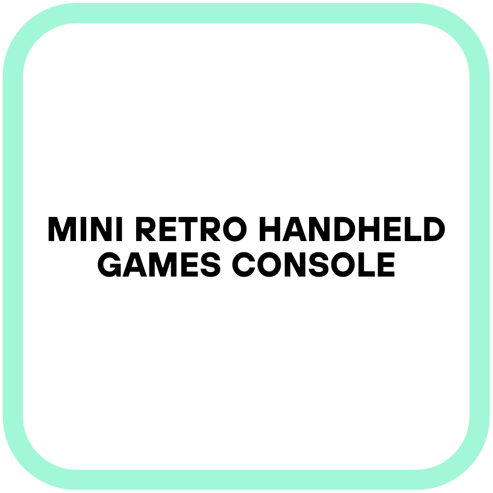 Mini Retro Handheld Games Console
