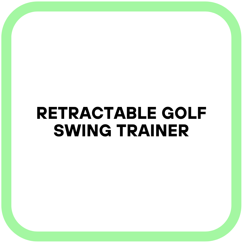 Retractable Golf Swing Trainer