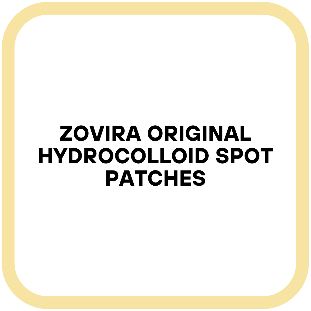 ZOVIRA Original Hydrocolloid Spot Patches