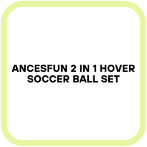 Ancesfun 2 in 1 Hover Soccer Ball Set
