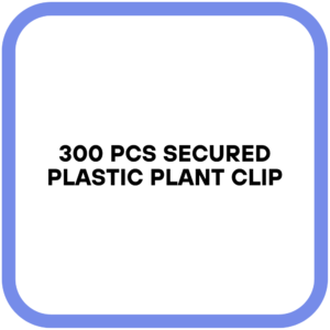 300 PCS Secured Plastic Plant Clip
