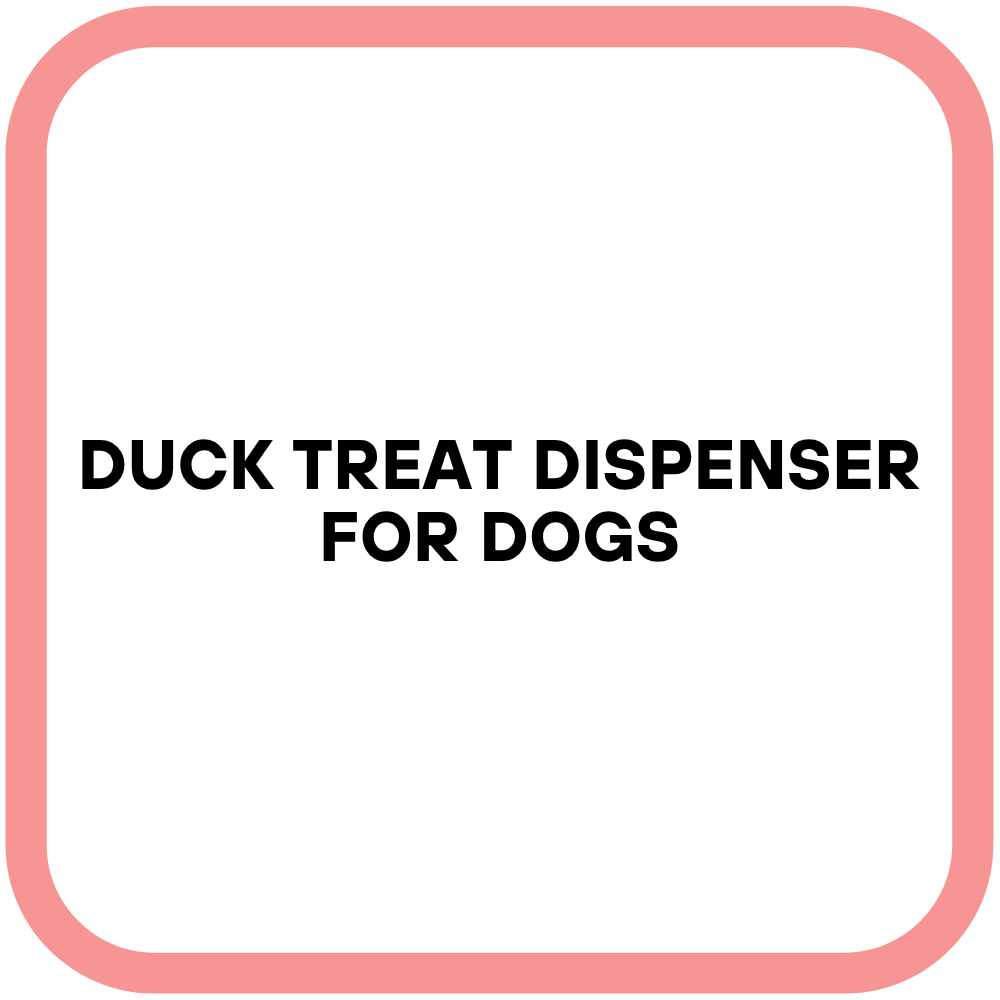 Duck Treat Dispenser for Dogs