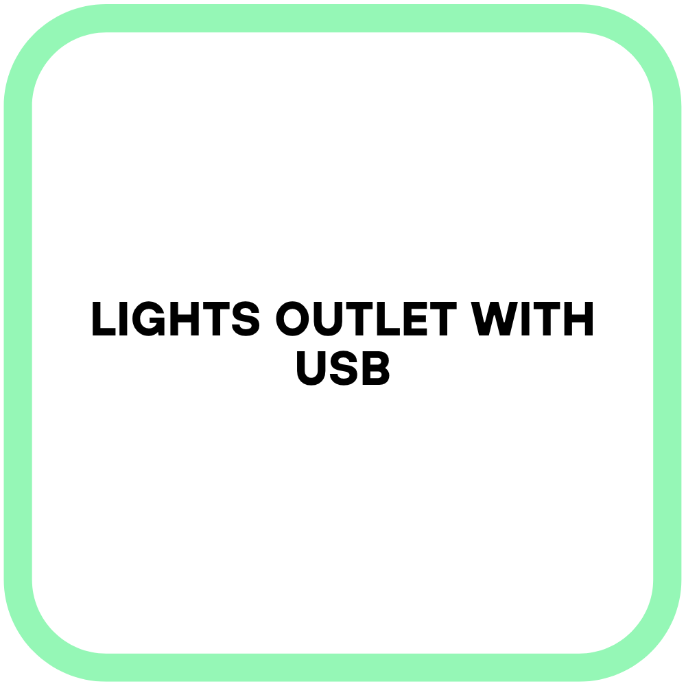 Lights Outlet with USB