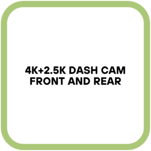4K+2.5K Dash Cam Front and Rear