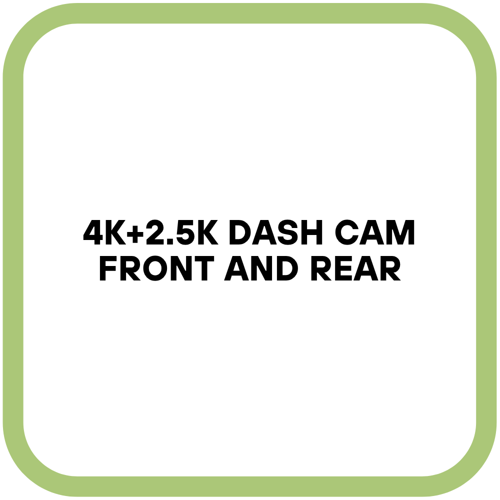4K+2.5K Dash Cam Front and Rear
