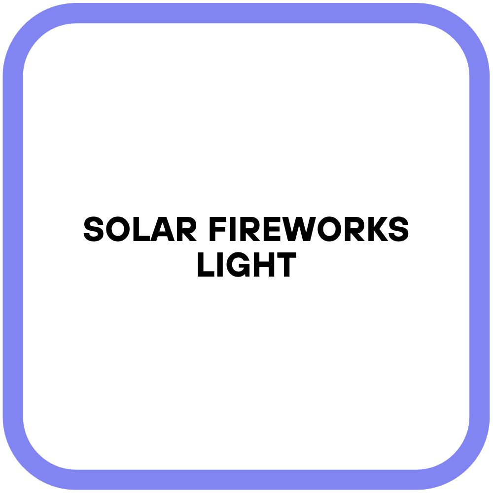 Solar Fireworks Light