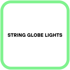 String Globe Lights