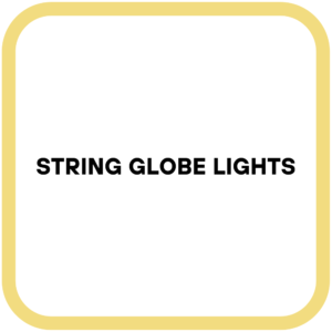 String Globe Lights