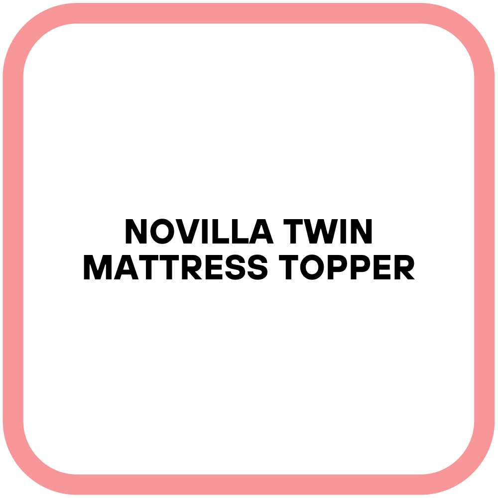 Novilla Twin Mattress Topper
