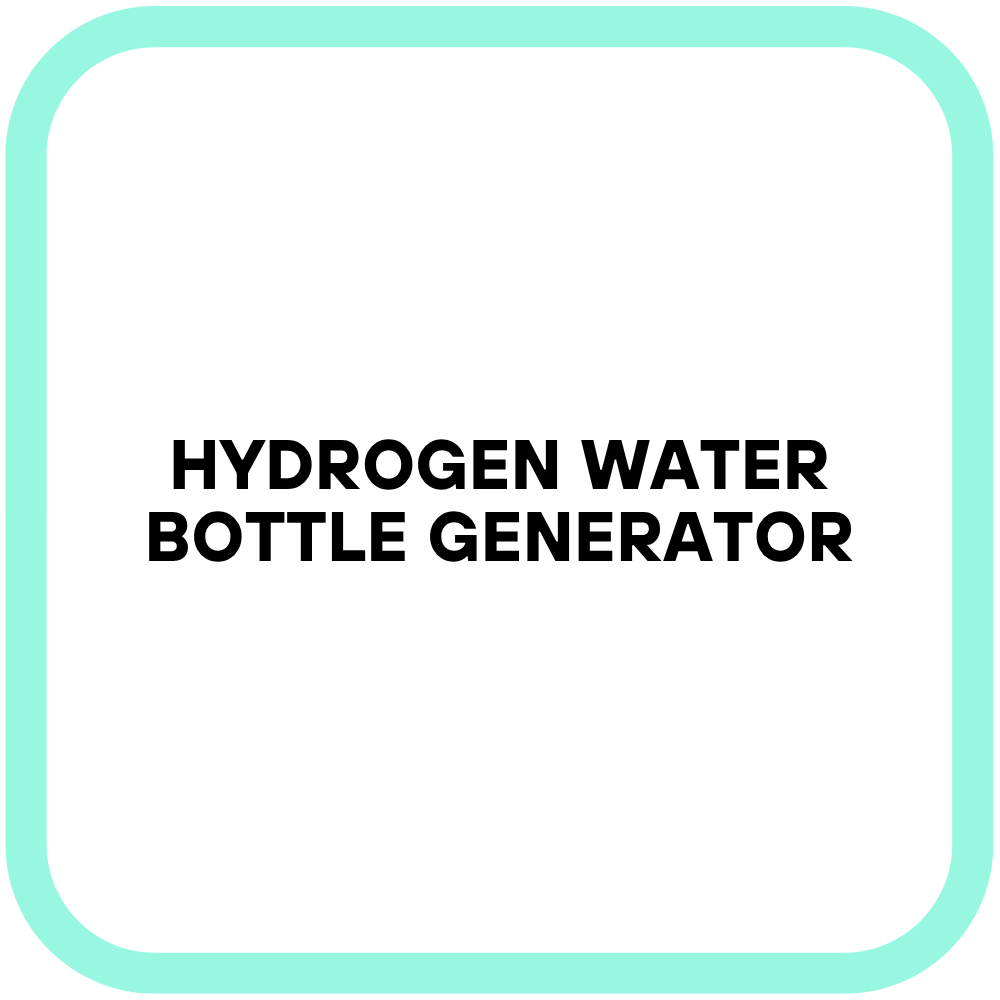 Hydrogen Water Bottle Generator