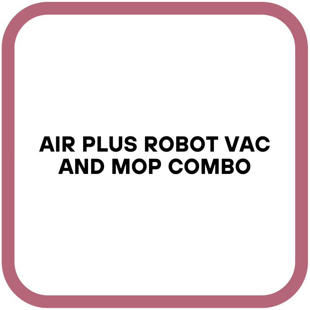 Air Plus Robot Vac and Mop Combo