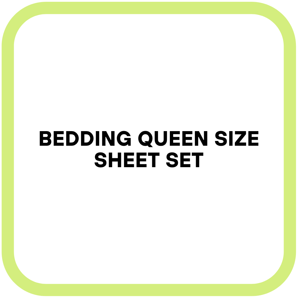 Bedding Queen Size Sheet Set