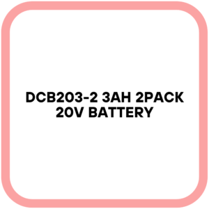 DCB203-2 3Ah 2Pack 20V Battery
