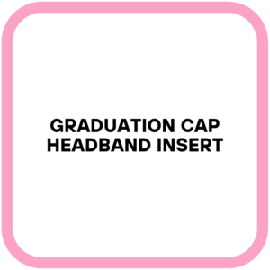 Graduation Cap Headband Insert