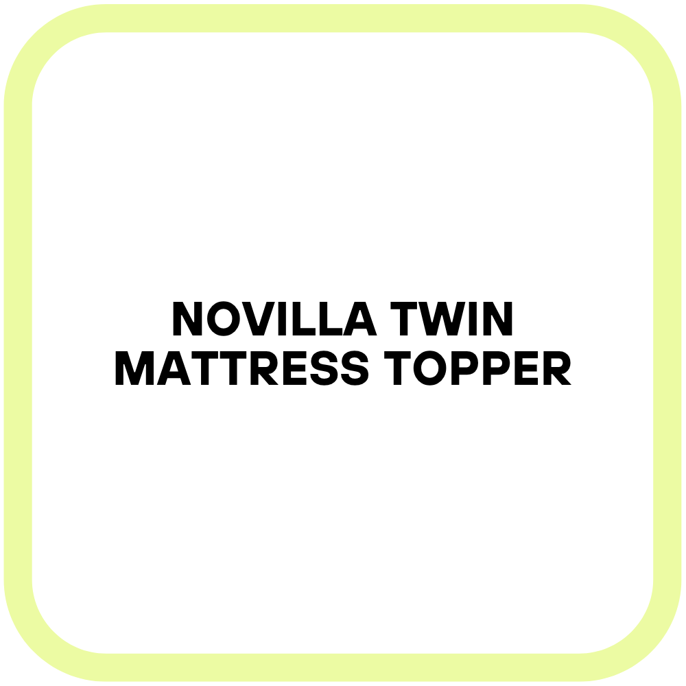 Novilla Twin Mattress Topper