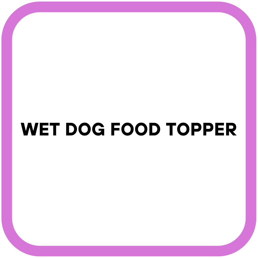 Wet Dog Food Topper