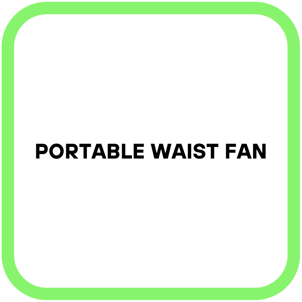 Portable Waist Fan