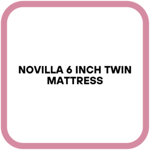 Novilla 6 Inch Twin Mattress