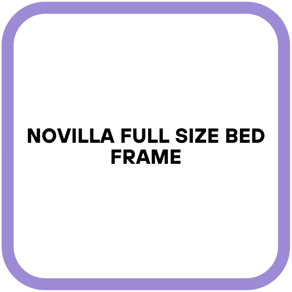 Novilla Full Size Bed Frame