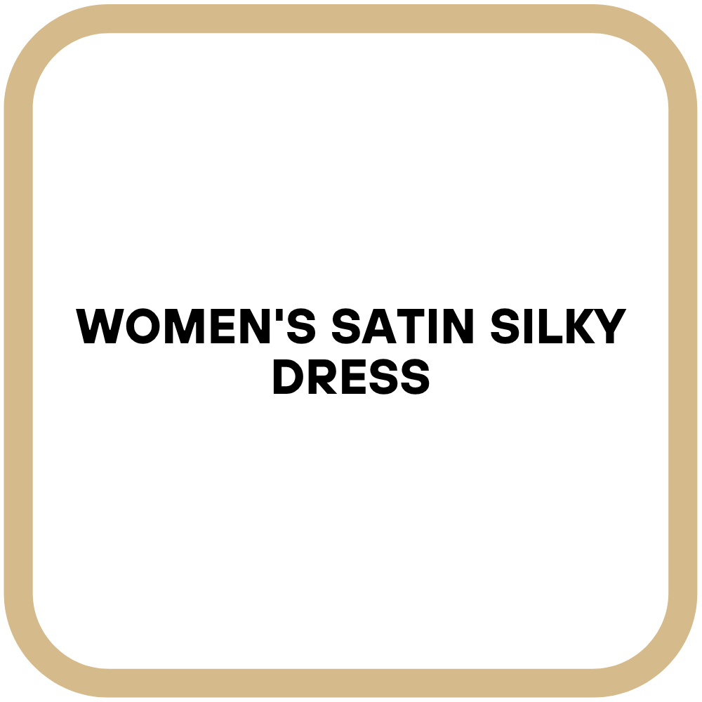 Women's Satin Silky Dress