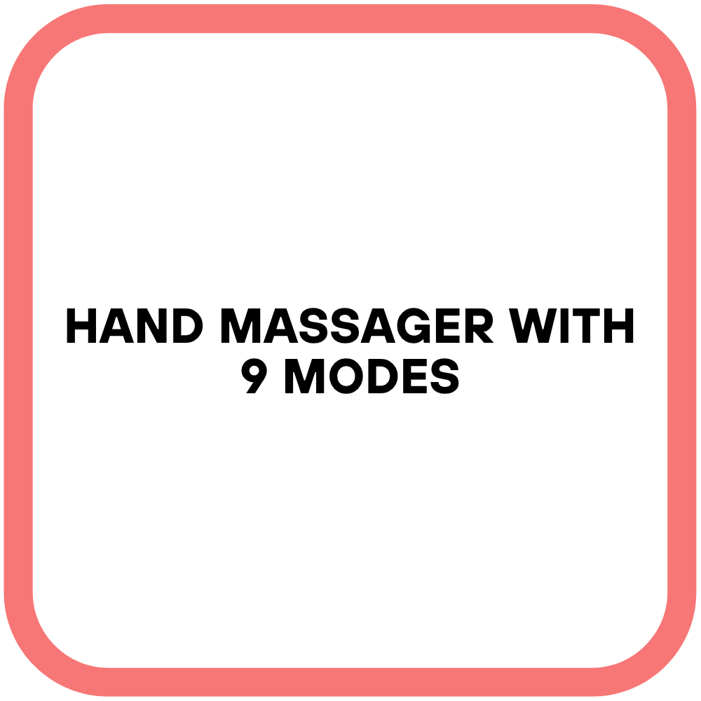 Hand Massager with 9 Modes