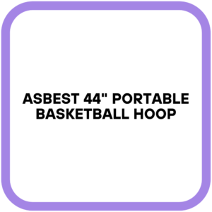 Asbest 44" Portable Basketball Hoop
