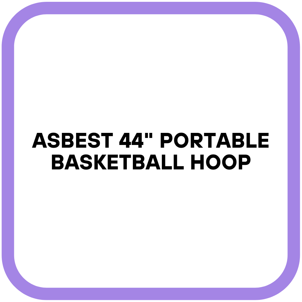 Asbest 44" Portable Basketball Hoop