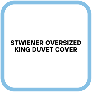 STWIENER Oversized King Duvet Cover