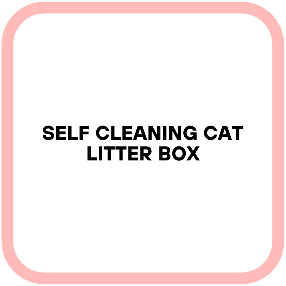 Self Cleaning Cat Litter Box
