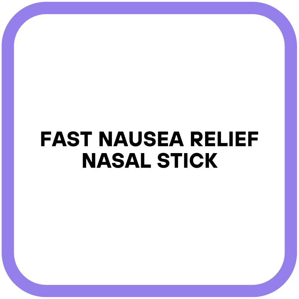 Fast Nausea Relief Nasal Stick